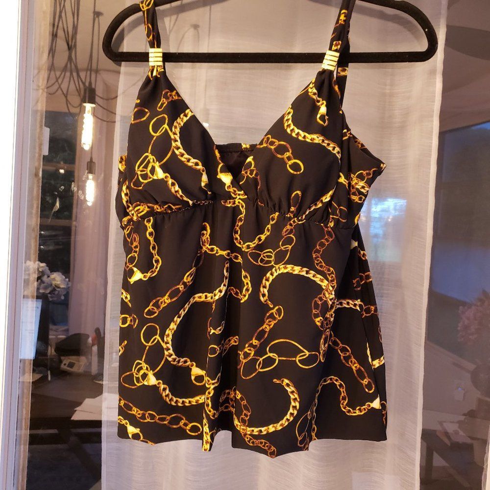 (NEW) Women's Tankini Swimwear Top SIZE 12